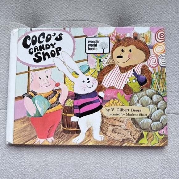wonder world books Other - Vintage Wonder World Books Coco’s Candy Shop hardback book (1973)